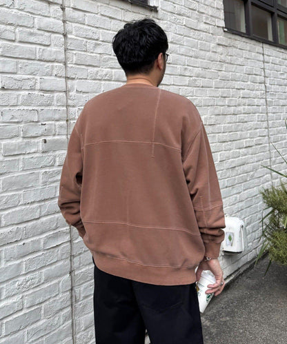 【小河正企劃】復古拼接衛衣