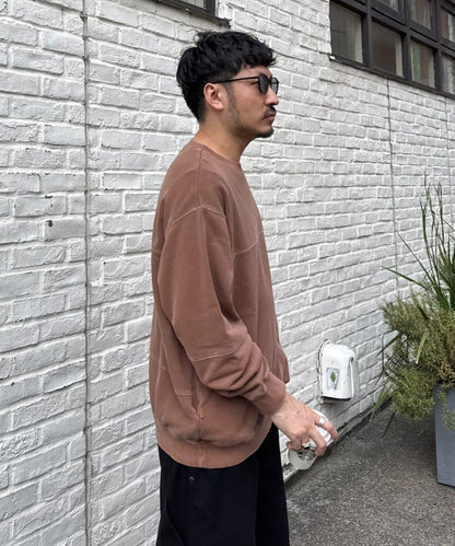 【小河正企劃】復古拼接衛衣