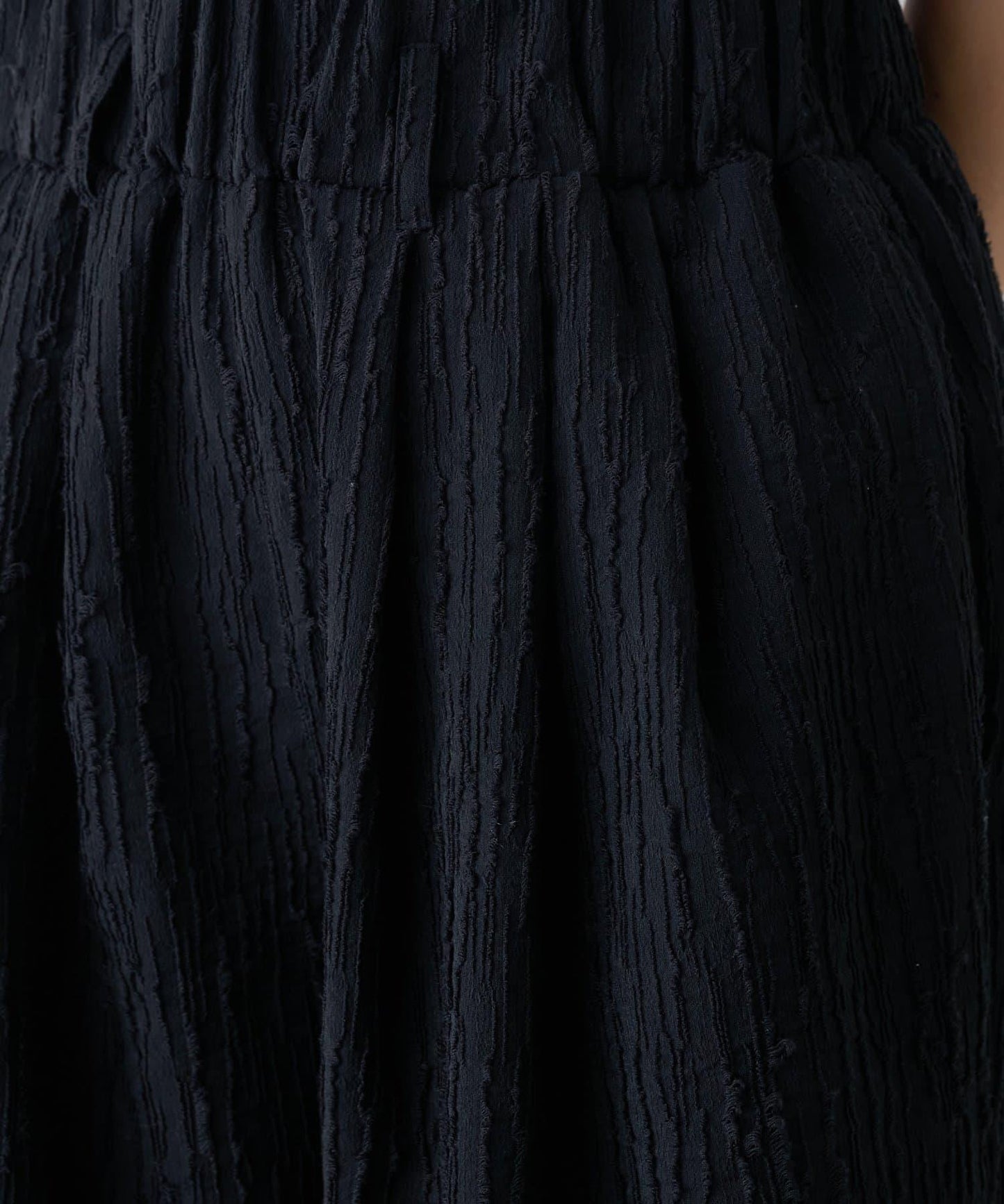 【CIAOPANIC TYPY】提花褶皺寬腿褲