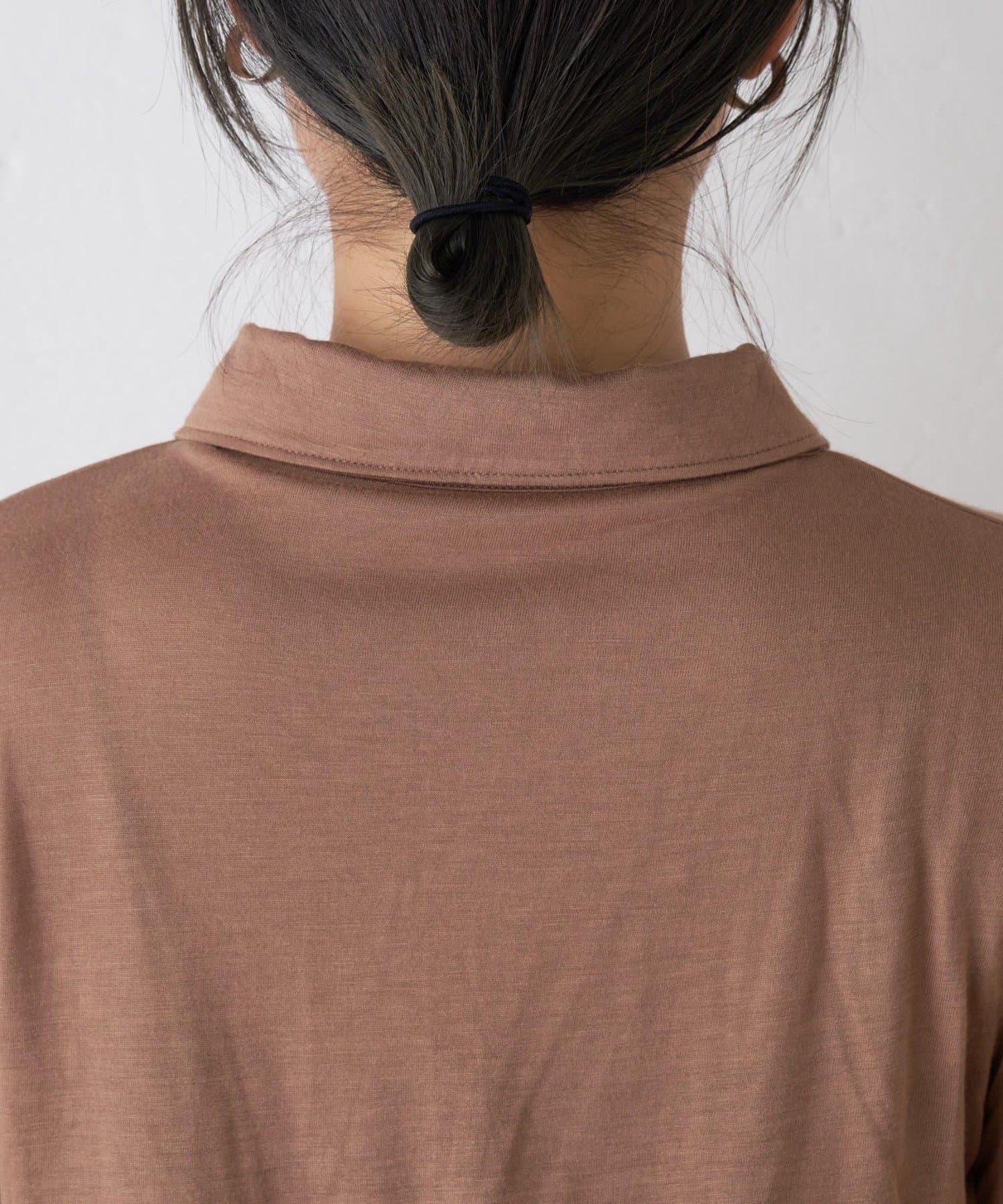 【CIAOPANIC TYPY】條紋背心疊穿翻領透視剪裁襯衫