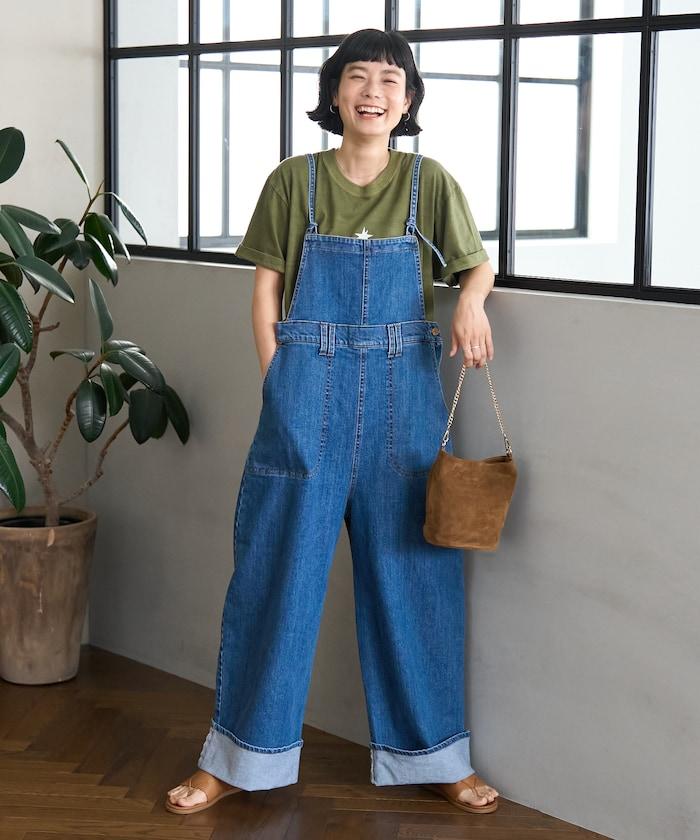 聯名 窄肩帶連體褲