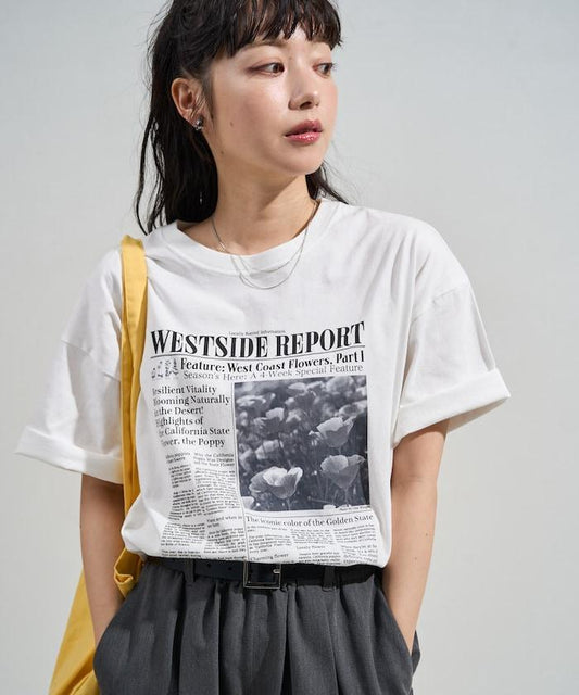新聞紙印花T恤