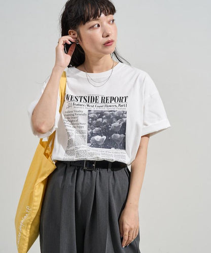 新聞紙印花T恤