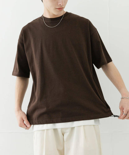 中性款抽繩短袖T恤