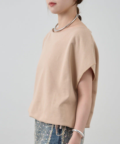 SHENERY 露肩法式短袖衛衣