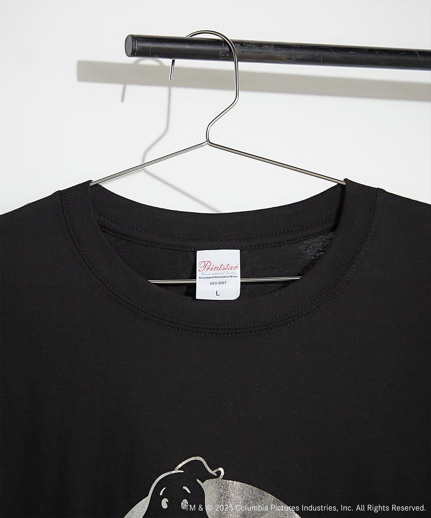 【捉鬼敢死隊】棉質T恤 黑色