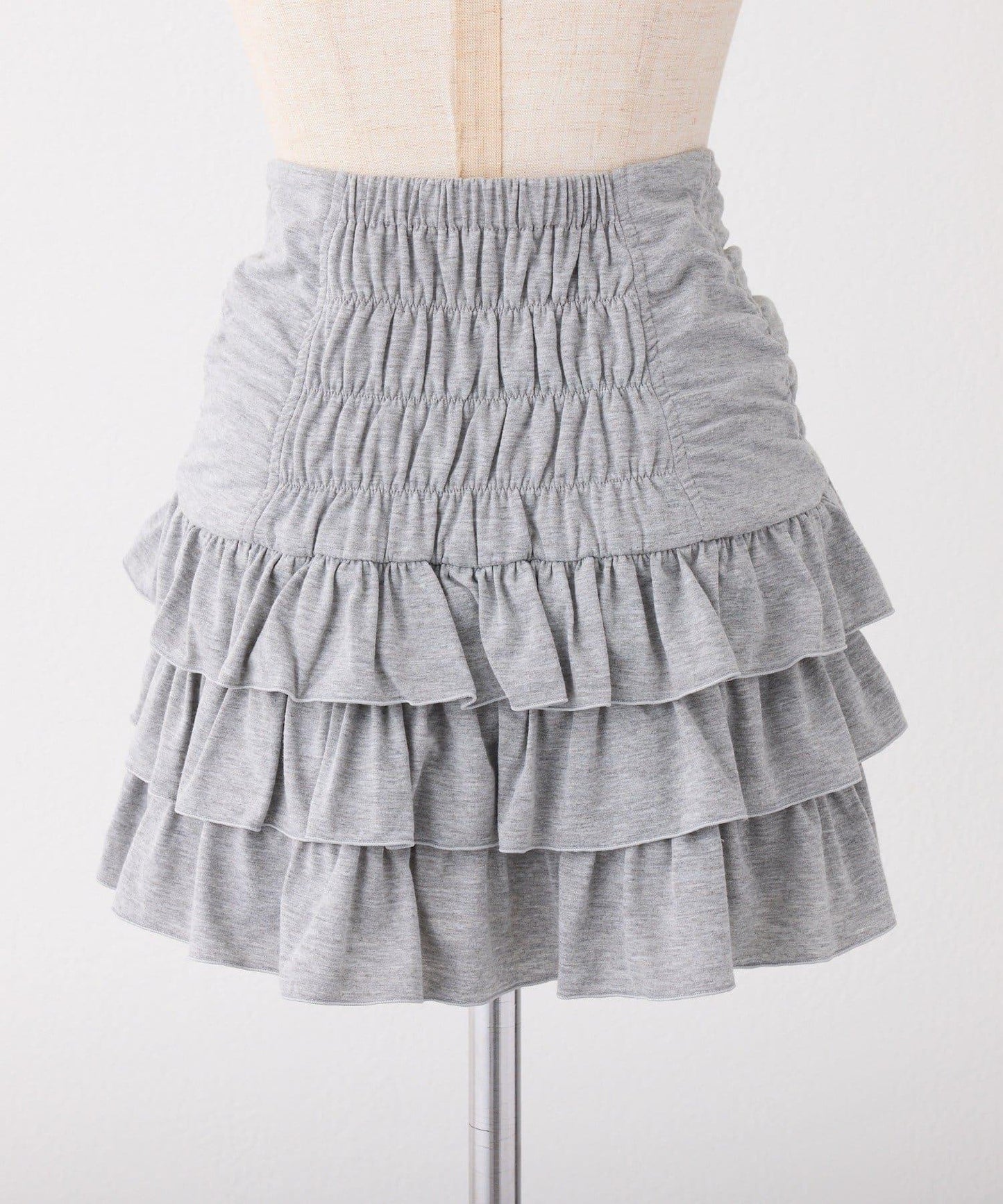 套裝可穿/繫帶褶皺迷你裙