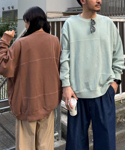 【小河正企劃】復古拼接衛衣