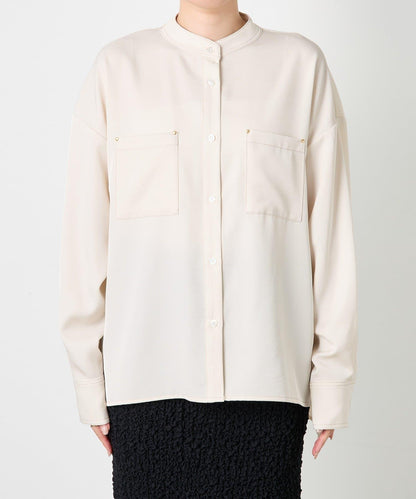 鉚釘口袋襯衫