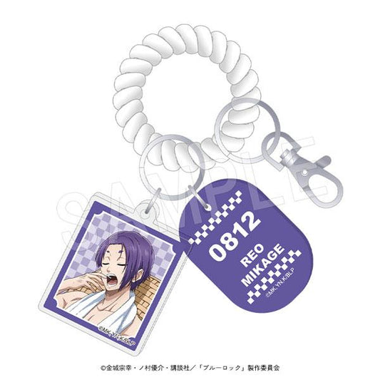 《藍色監獄》_儲物櫃鑰匙風鑰匙扣 沐浴版 御影玲王