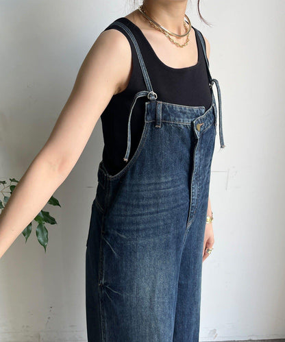 【限定】牛仔連體褲
