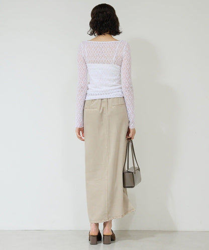 【La nature linge】全新蕾絲T恤
