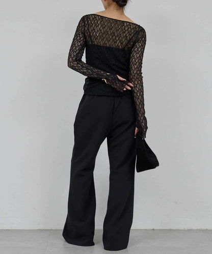 【La nature linge】全新蕾絲T恤
