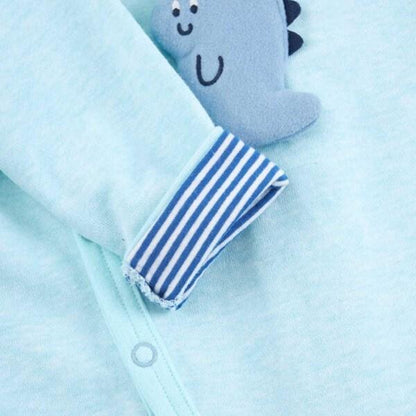 KPBOY 恐龍迷你毛圈連體衣
