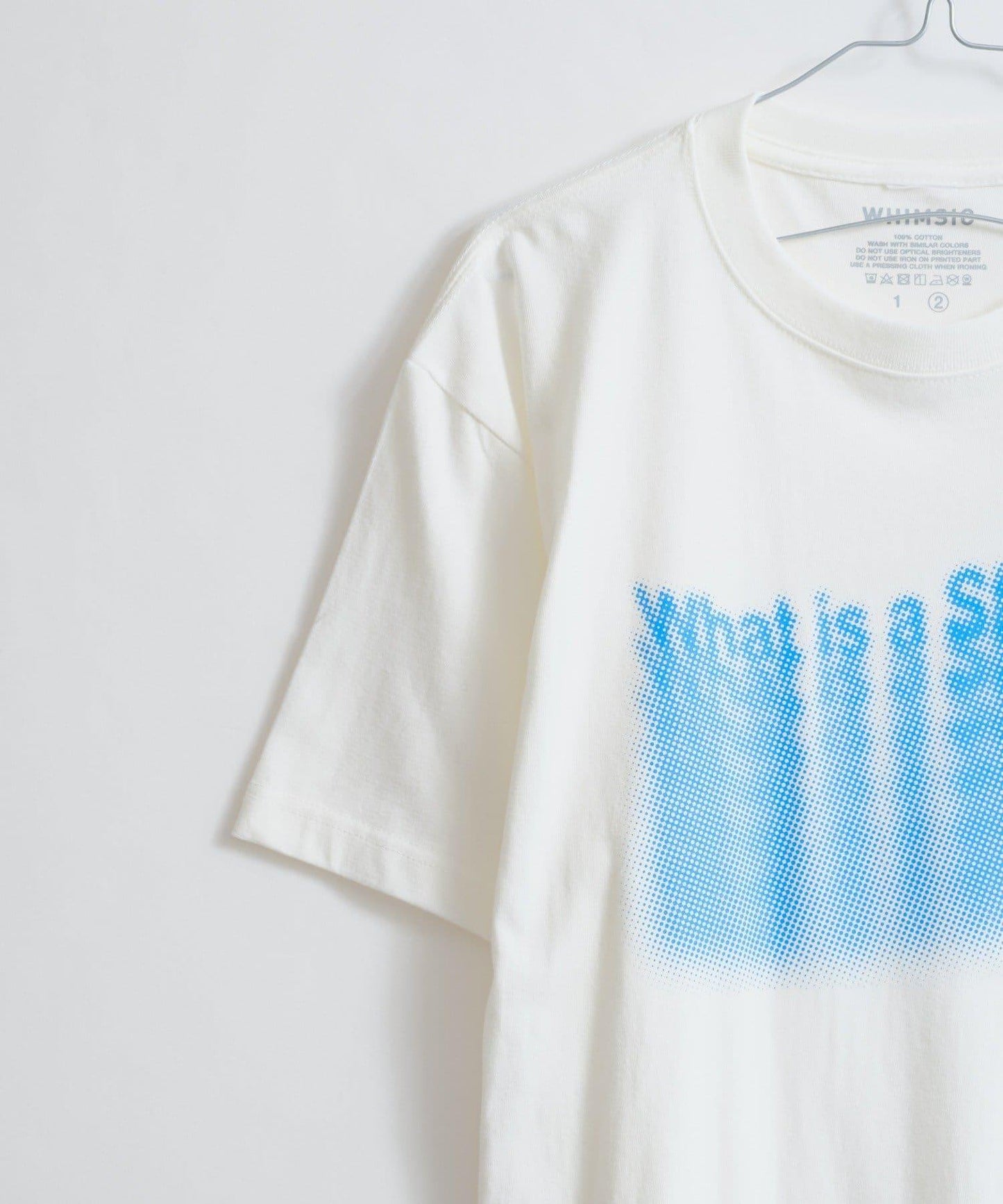 【WHIMSIC/2尺寸】幻影絲網印花T-shirt