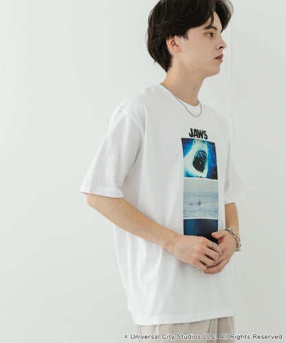 『聯名』SENSE OF PLACE×JAWS 印花T恤/A