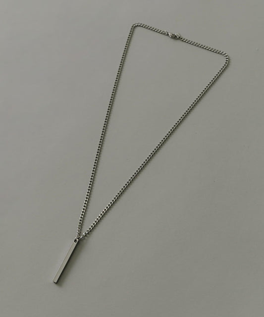 不鏽鋼方形棒鏈項鍊