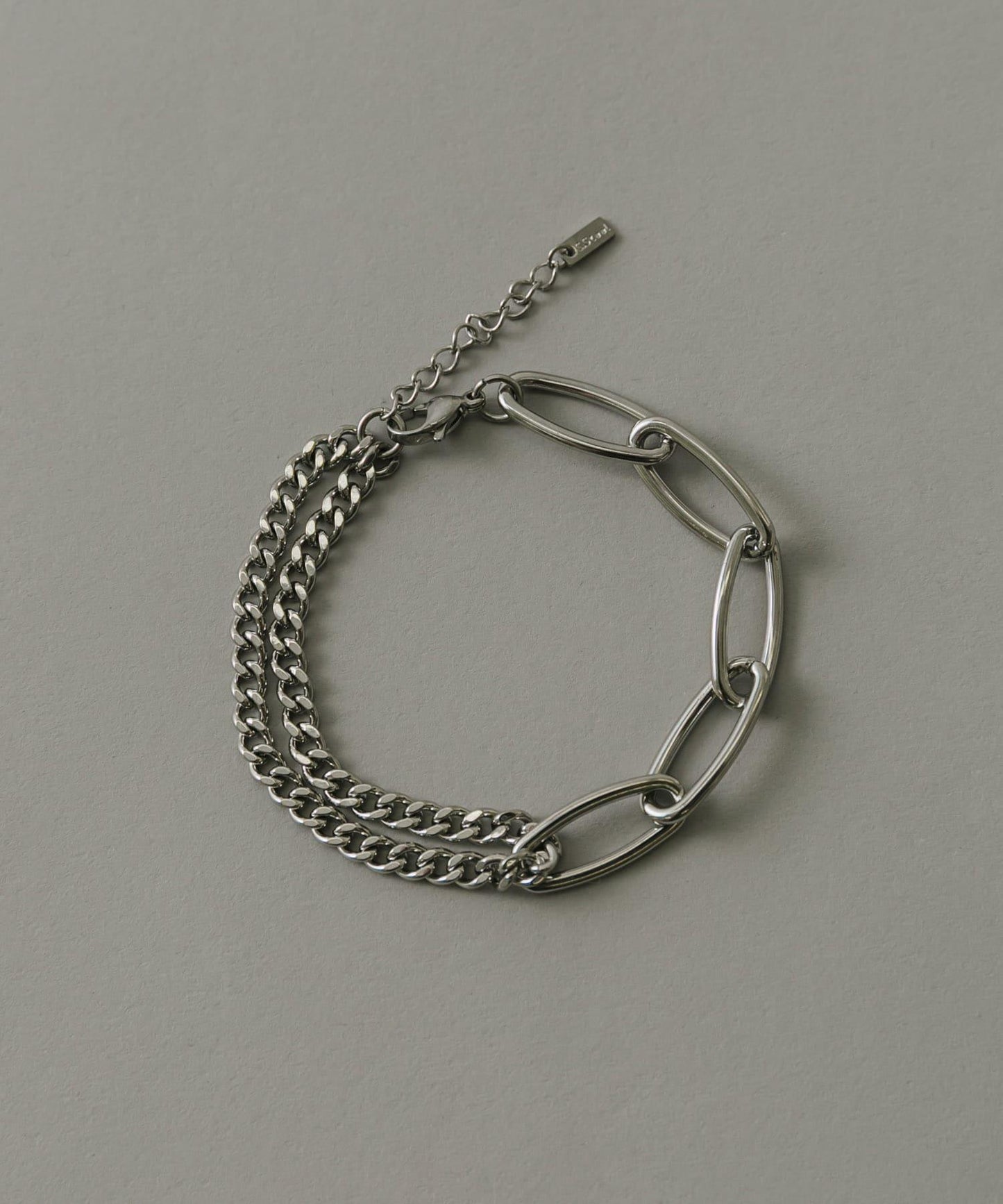 不鏽鋼橢圓鏈條拼接手鍊