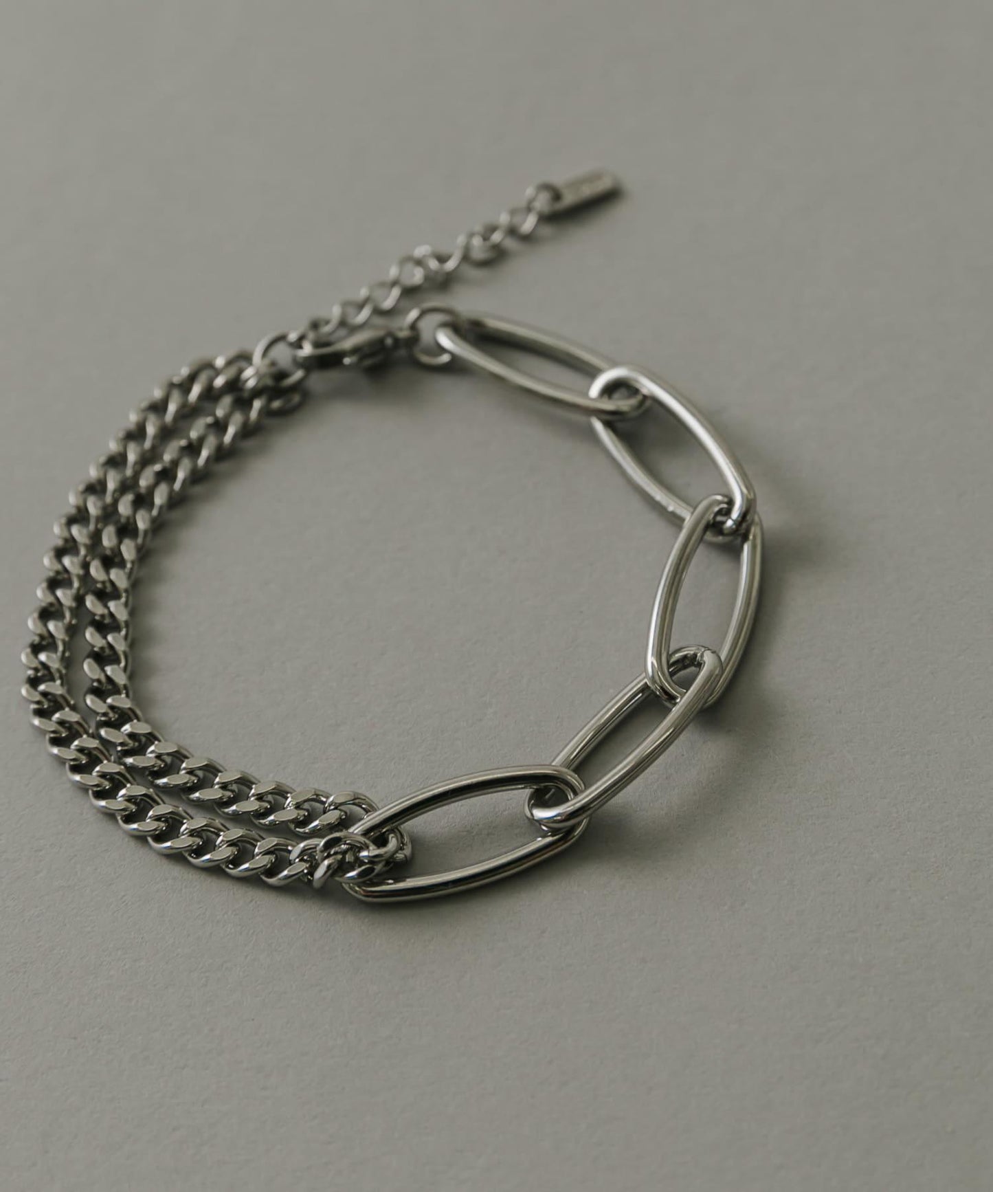 不鏽鋼橢圓鏈條拼接手鍊