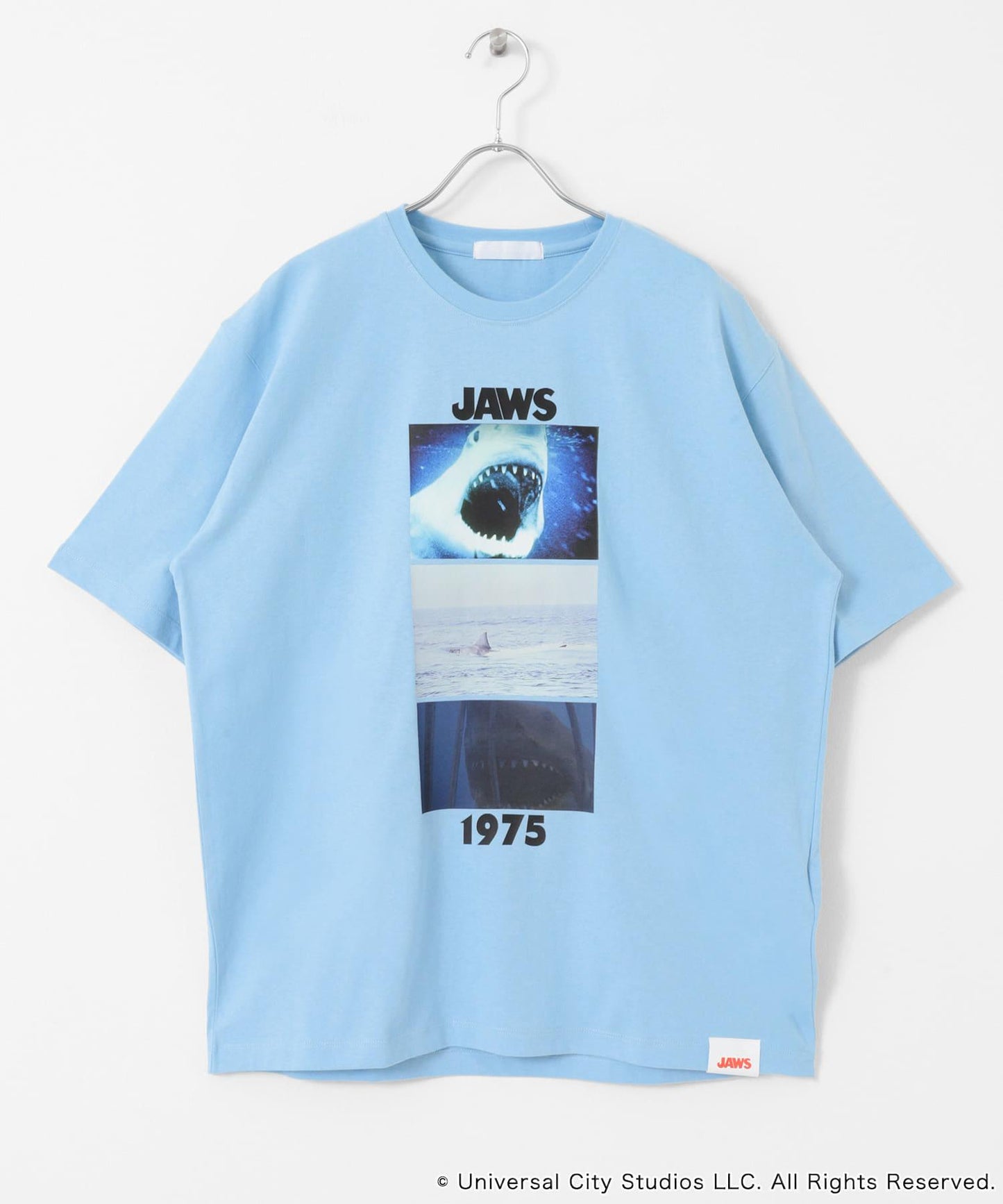 『聯名』SENSE OF PLACE×JAWS 印花T恤/A
