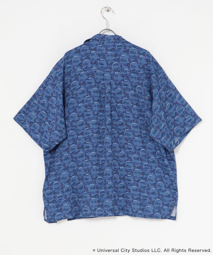 『聯名』JAWS×SENSE OF PLACE 全印花開領襯衫