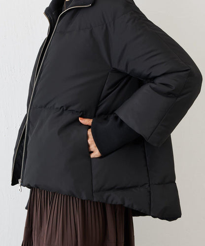 拉鍊喇叭褲羽絨服