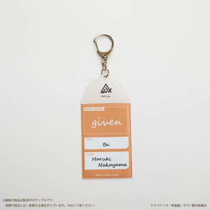 電影 《被贈與的未來》 柊mix_相片卡鑰匙扣 黃色(中山春樹)