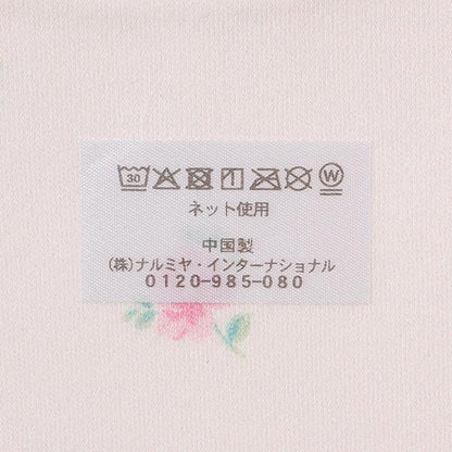 【BOX付】蝴蝶結玫瑰花圖案圍兜與襪子套裝