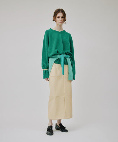 【CEPIE./塞皮艾】皮質裙