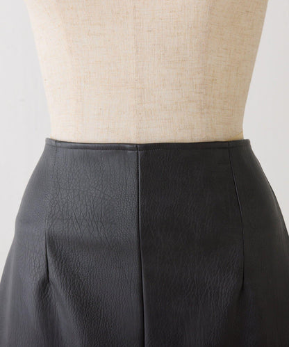 【CEPIE./塞皮艾】皮質裙