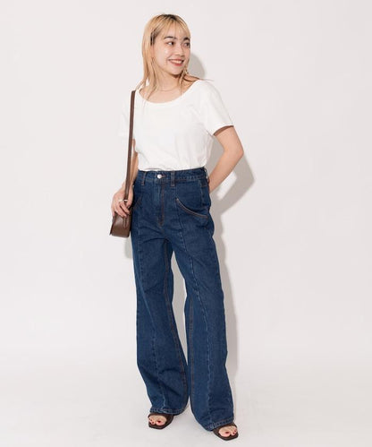 ＜骨架直筒款＞骨架分類 T恤 STRAIGHT