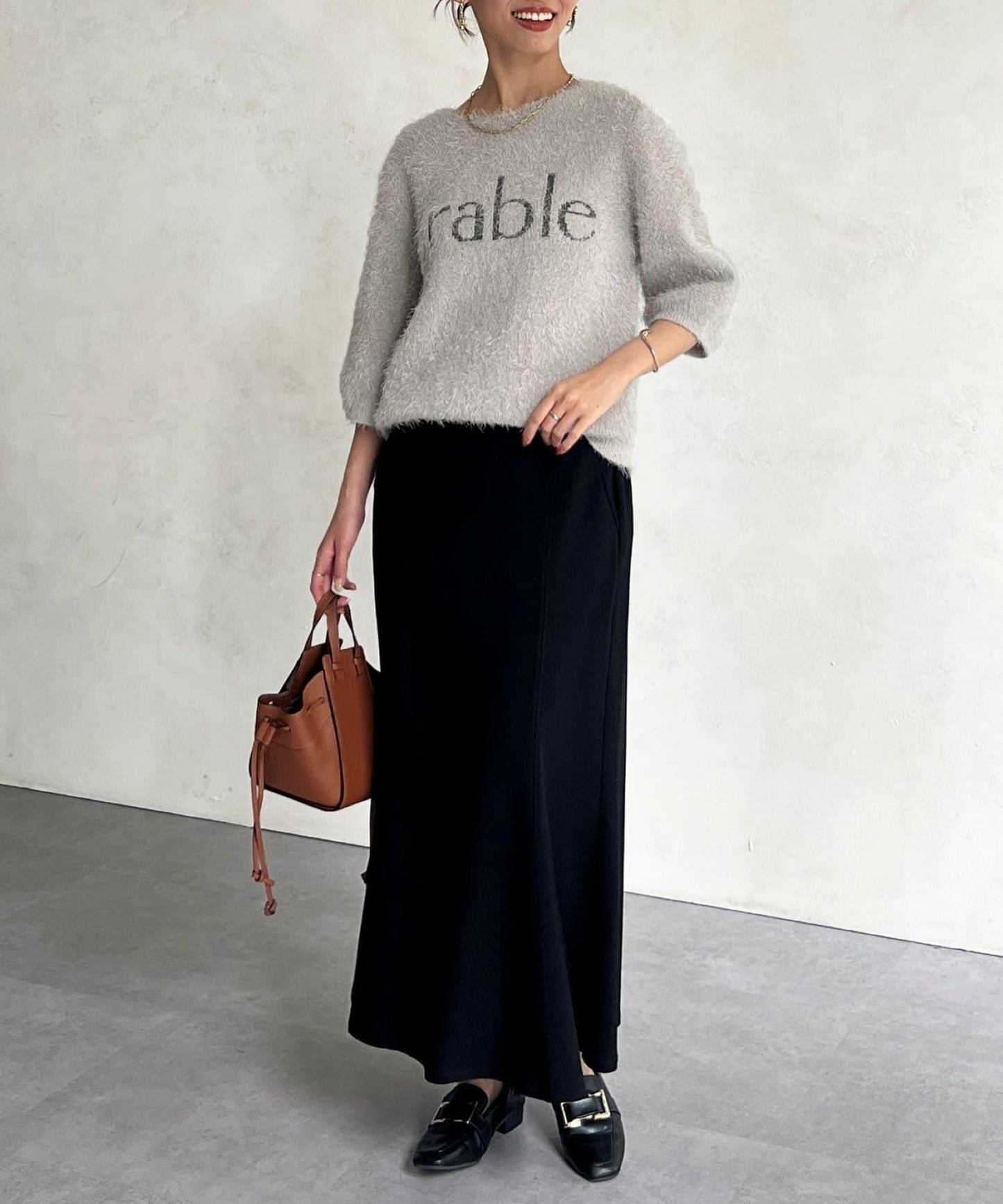 絨毛標誌JQ針織衫