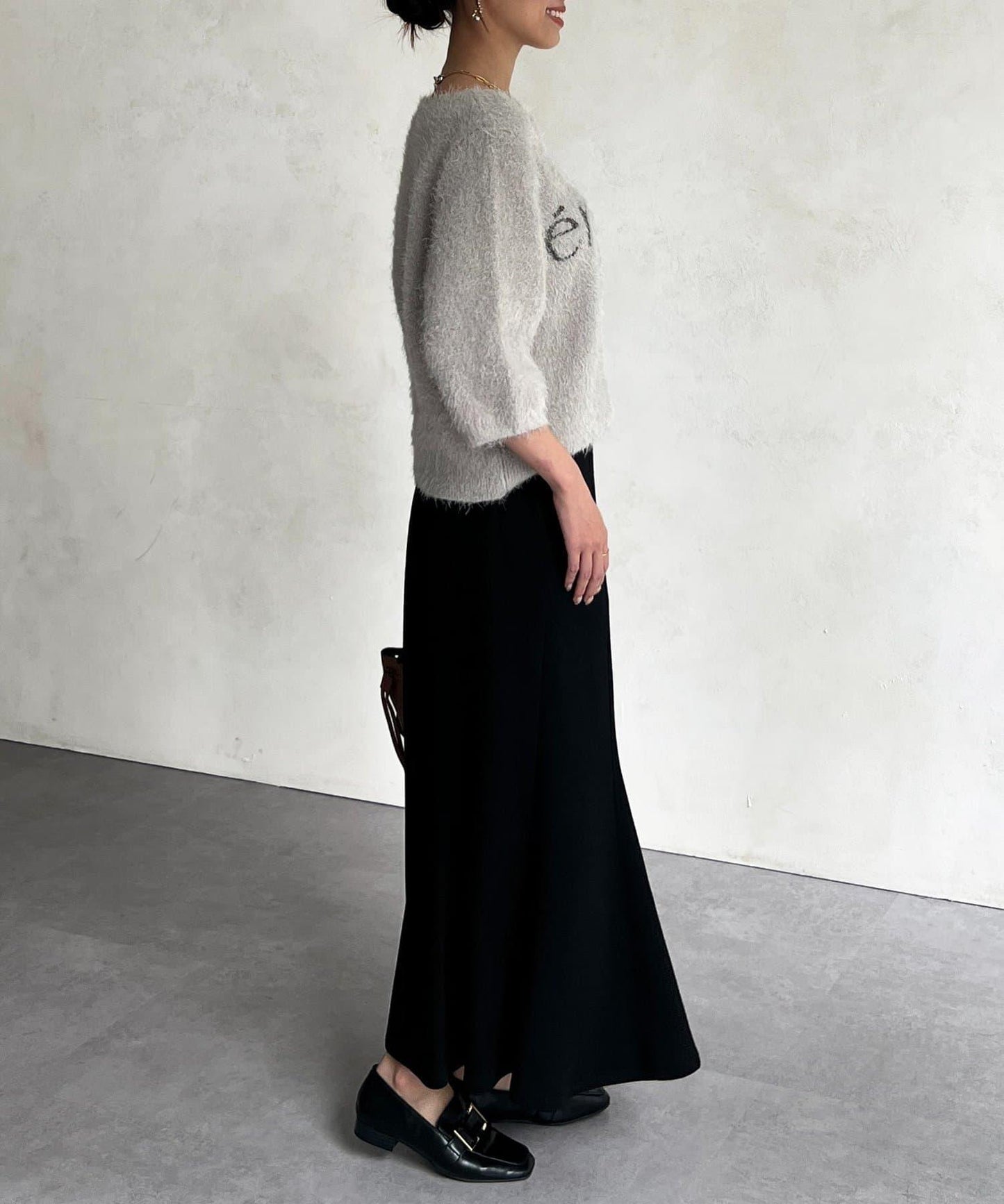 絨毛標誌JQ針織衫