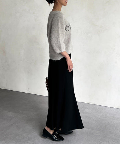 絨毛標誌JQ針織衫