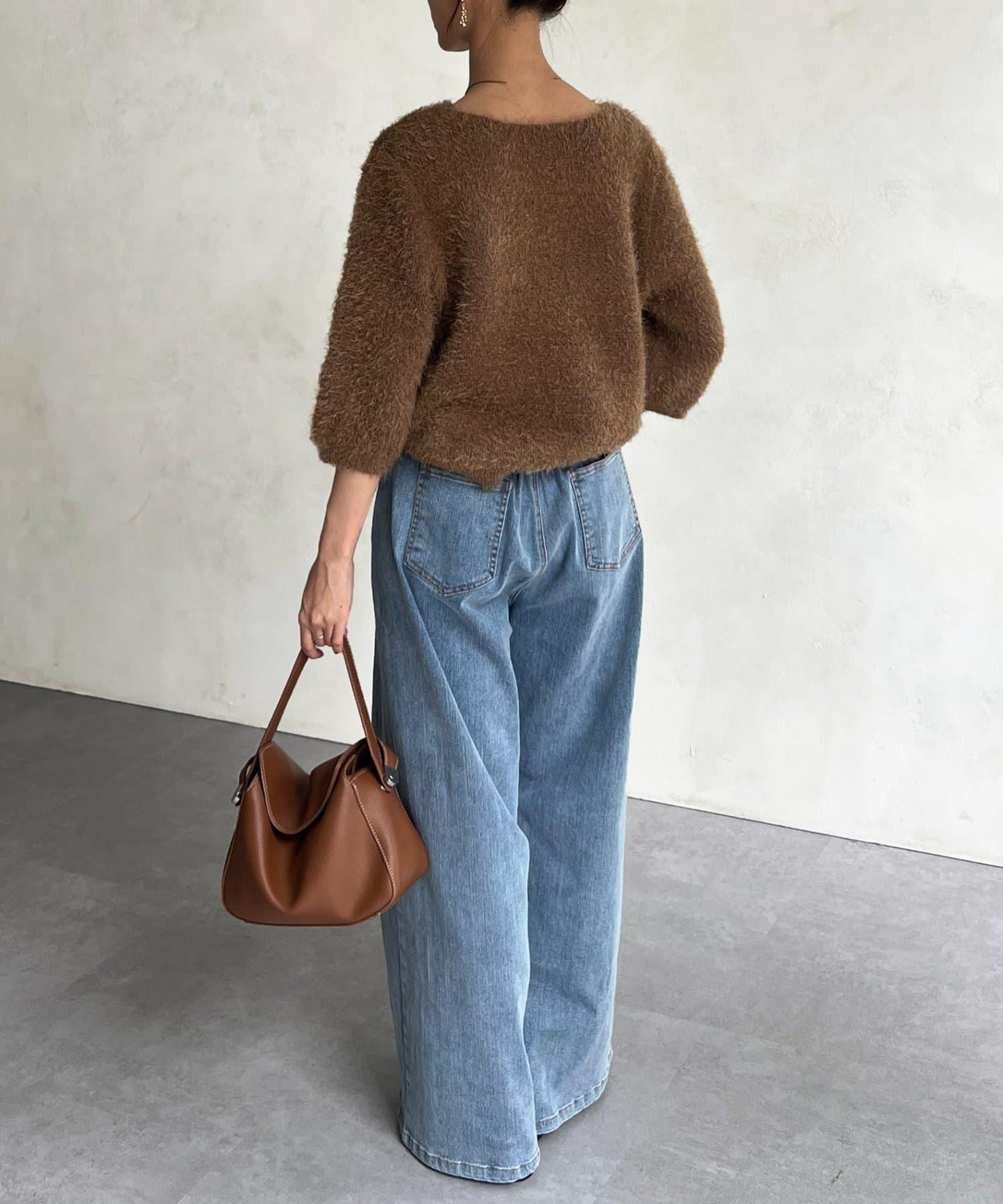 絨毛標誌JQ針織衫