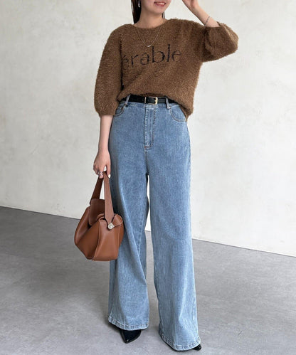 絨毛標誌JQ針織衫