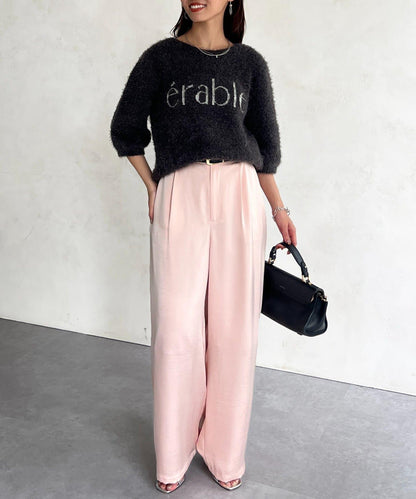 絨毛標誌JQ針織衫