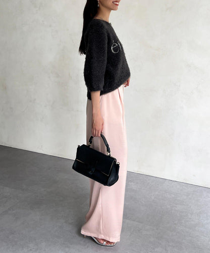 絨毛標誌JQ針織衫