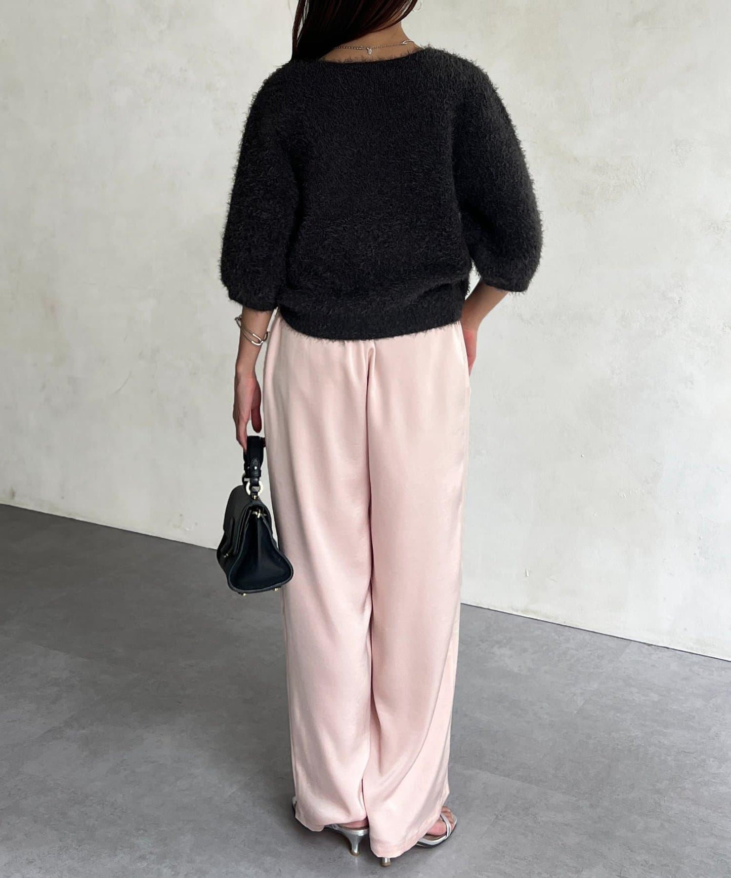 絨毛標誌JQ針織衫