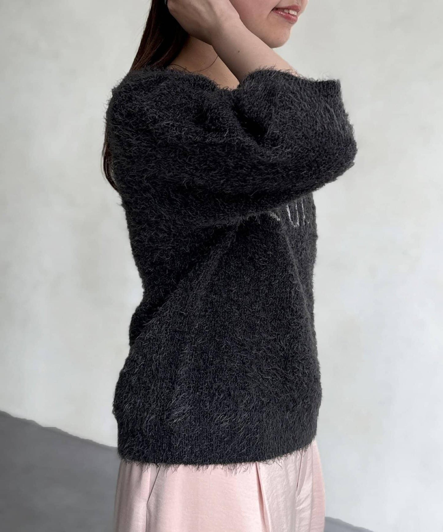 絨毛標誌JQ針織衫