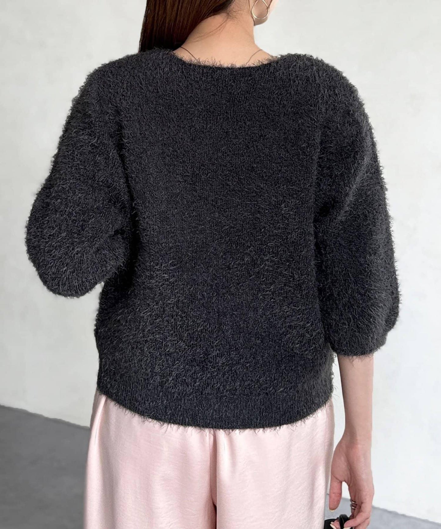 絨毛標誌JQ針織衫