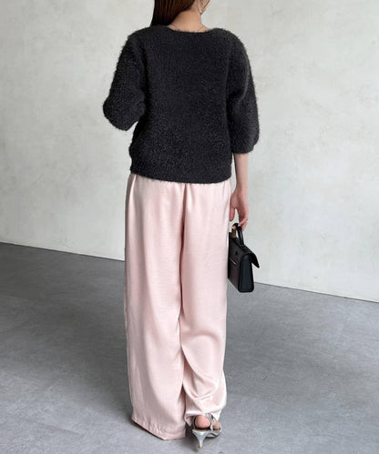 絨毛標誌JQ針織衫