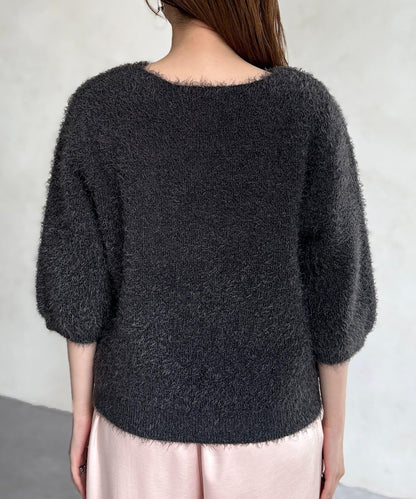 絨毛標誌JQ針織衫