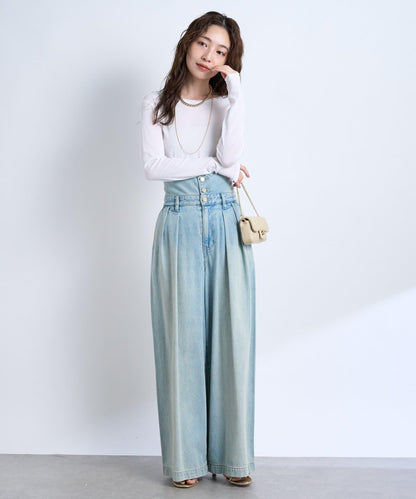 【La boutique BonBon】前後兩穿透視針織衫