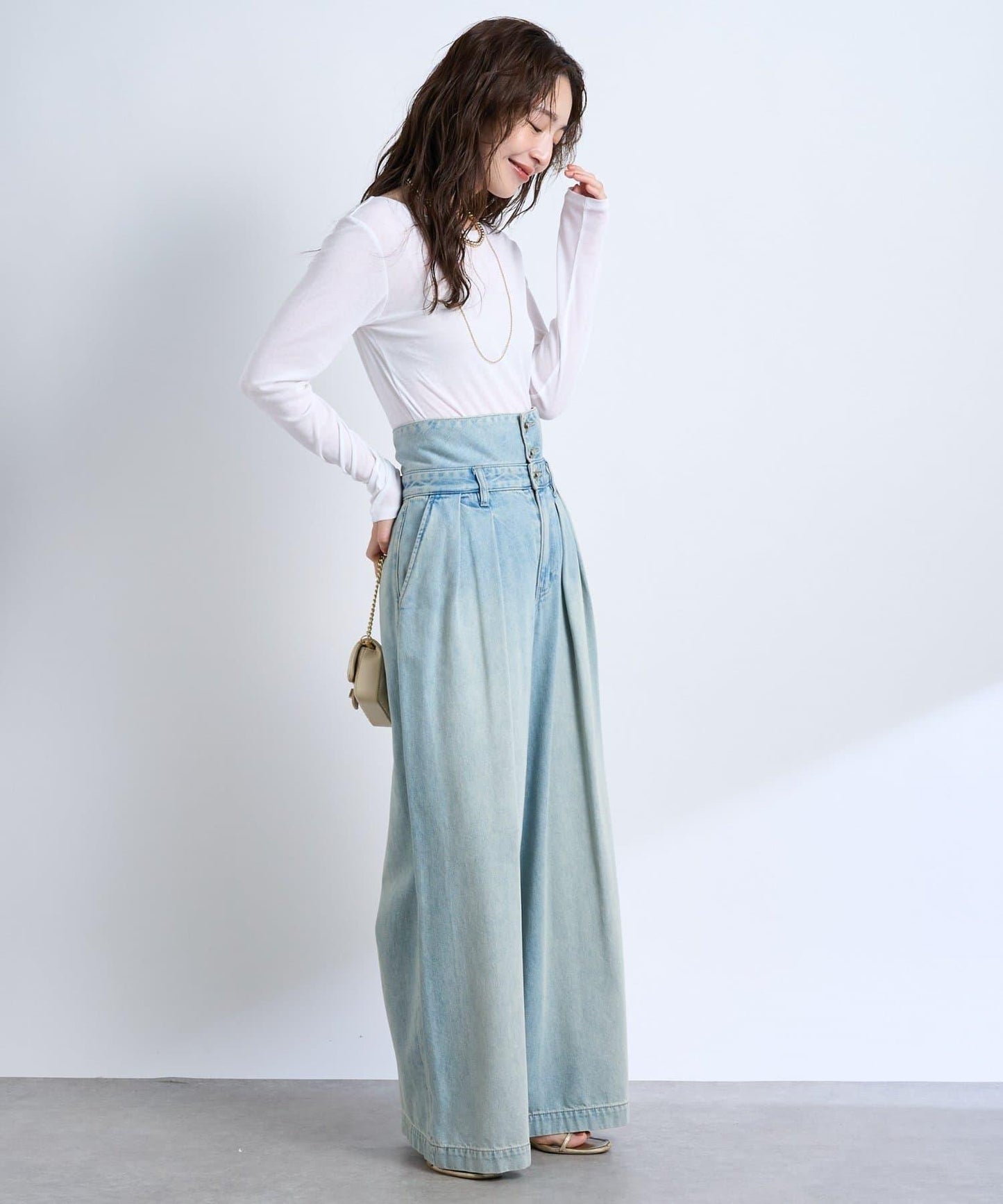 【La boutique BonBon】前後兩穿透視針織衫