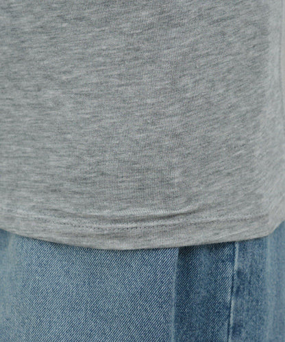 【豌豆】領口熊印T-shirt