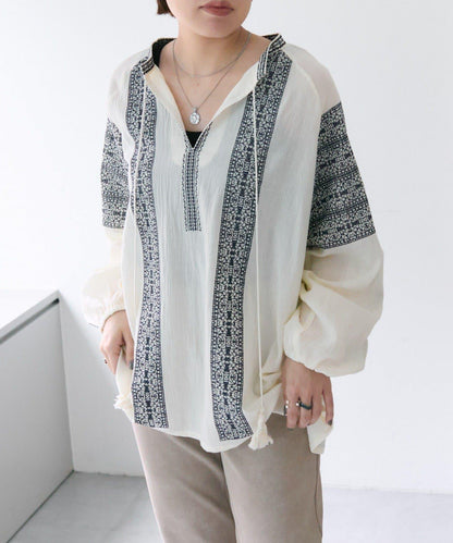 【ear PAPILLONNER】刺繡襯衫【SUM1 STYLE】