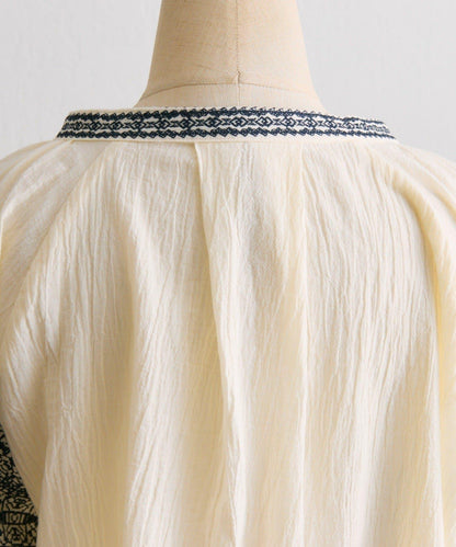 【ear PAPILLONNER】刺繡襯衫【SUM1 STYLE】