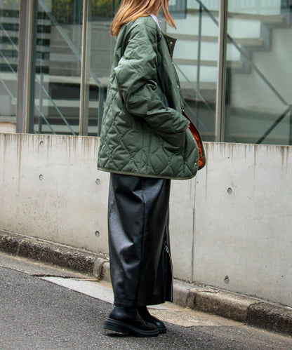 【GLOSTER】TAION 軍事風 圓領 襯裡夾克