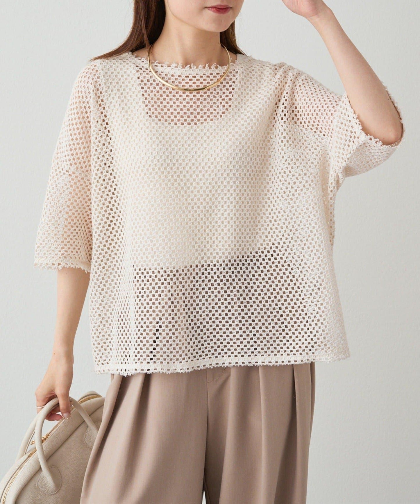 7/17(星期四)19:00～【復刻】半袖網眼套頭衫